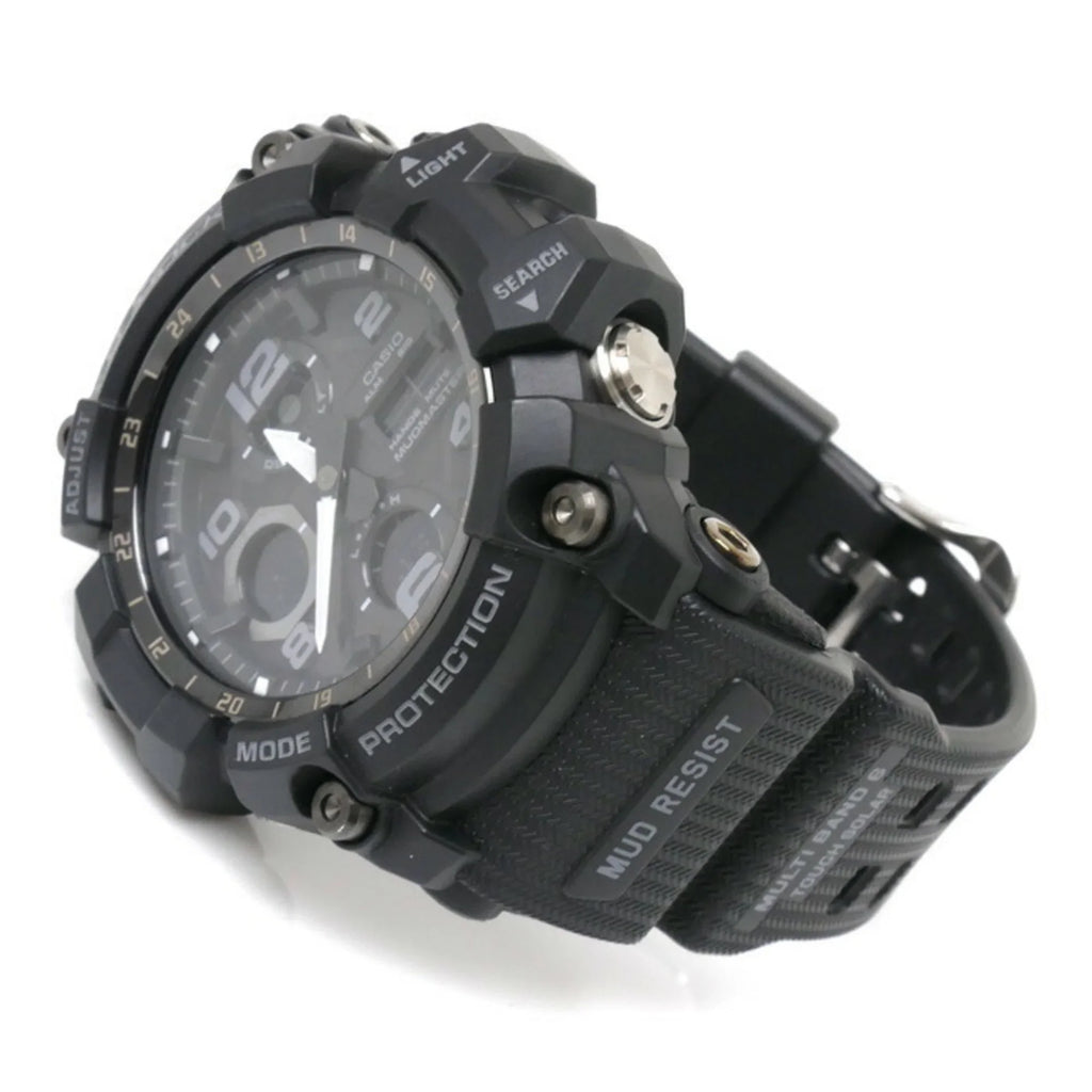 Pre-Owned CASIO Casio G-SHOCK Mud Master Radio Watch Solar GWG-100-1AER Overseas Model Men's (Good)
