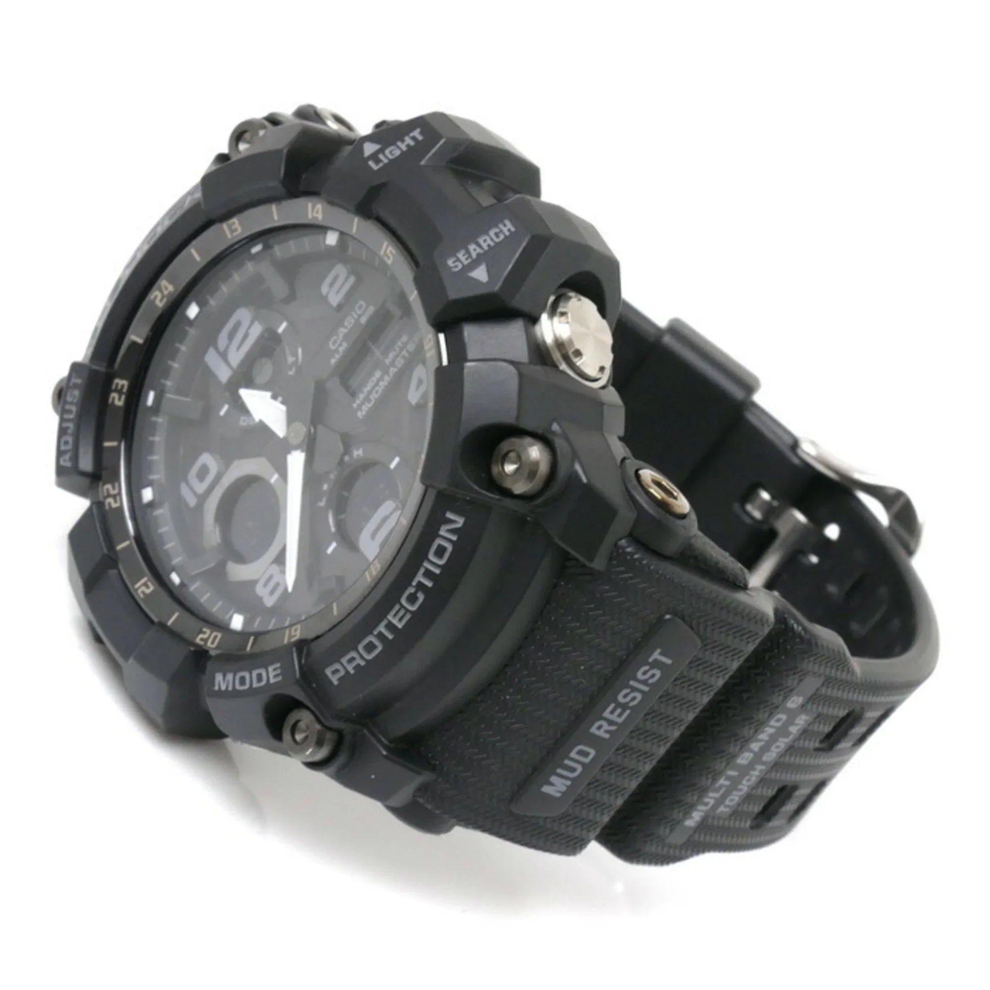 Pre-Owned CASIO Casio G-SHOCK Mud Master Radio Watch Solar GWG-100-1AER Overseas Model Men's (Good)