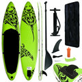 MABOTO Inflatable Paddleboard Set 126"x29.9"x5.9" Green