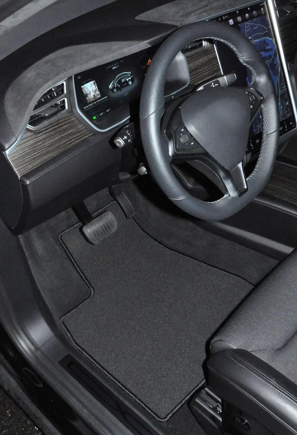 GGBAILEY Ford Explorer Black Classic Carpet Car Mats / Floor Mats, Custom Fit 2015, 2016, 2017, 2018, 2019 – Large Trunk / Cargo Car Mat