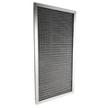 Aluminum Electrostatic Air Filter (12 " x 24" x1"), Furnace Central AC Filter, Washable Metal HVAC Air Filter