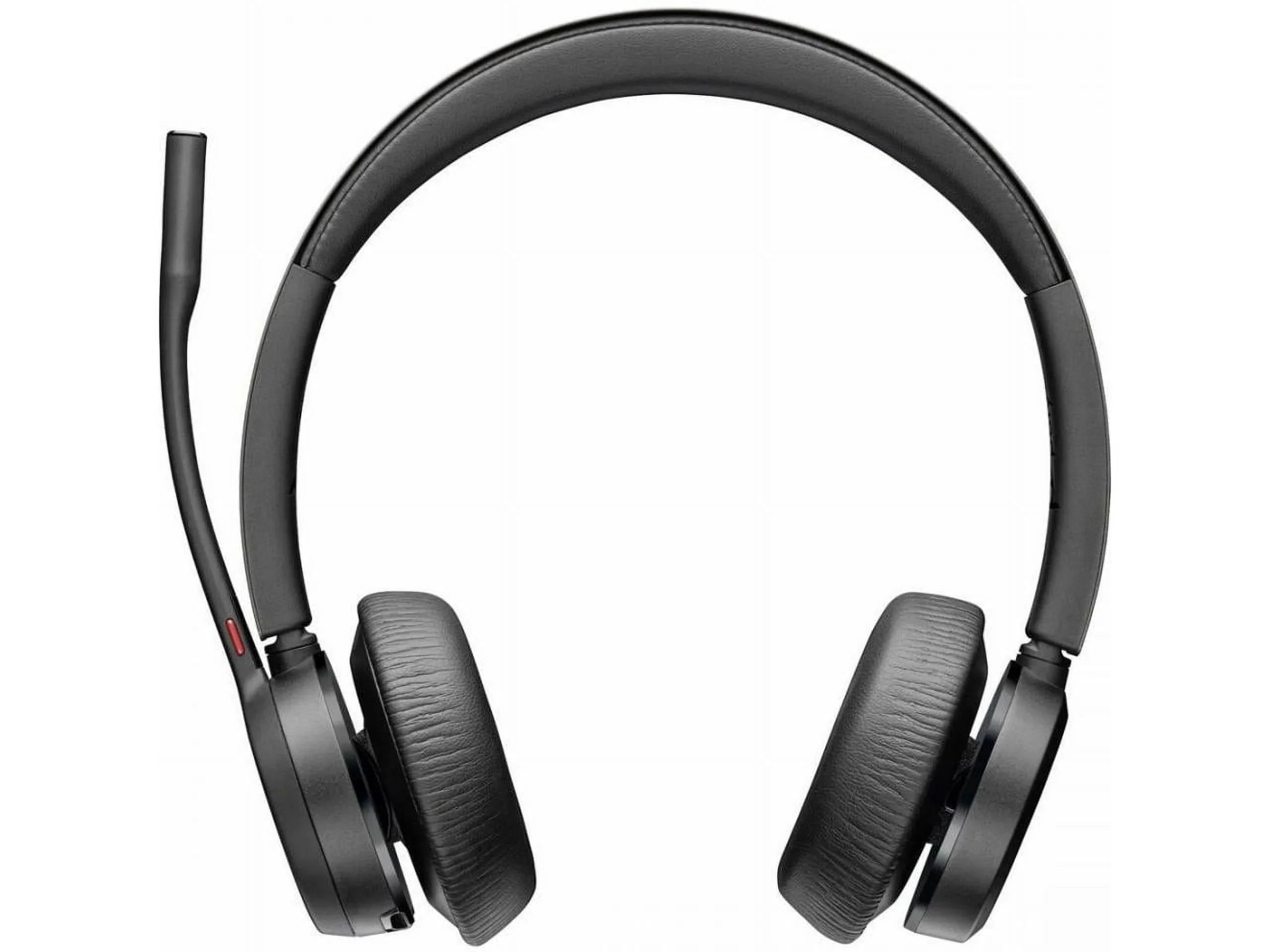 Poly VOYAGER 4300 UC 4320 Headset - Stereo - USB Type A - Wired/Wireless - Bluetooth - 164 ft - 20 Hz - 20 kHz - Over-the-head - Binaural - Ear-cup - 4.92 ft Cable - Noise Cancelling MicrophoneTAA ...