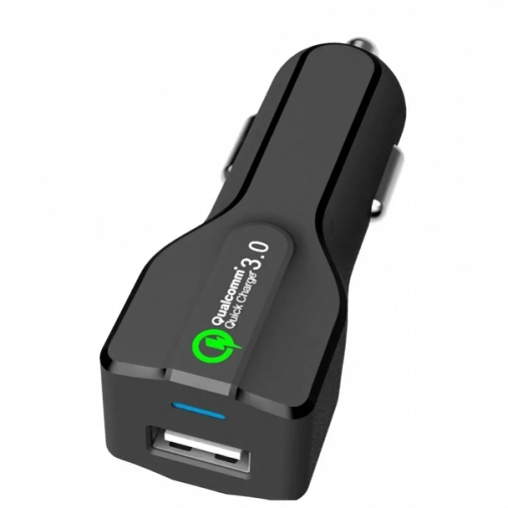 Type-C 3ft Metal USB Cable w USB Port Fast 18W Car Charger G4M Samsung Galaxy Tab S3 9.7 S9 Plus, S8+ S8, S10e S10 Plus active 5G Note 9 8 10 Plus A9 A50 A20 A10e - Sonim XP8 XP3