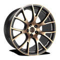 OE Creations Aluminum Rim PR161 20X10in Black Bronze Finish, 161BB-219018