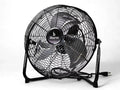 iBurst Ib-218 18 inch 3-Speed High Velocity Heavy Duty Metal Industrial Floor Fans Black