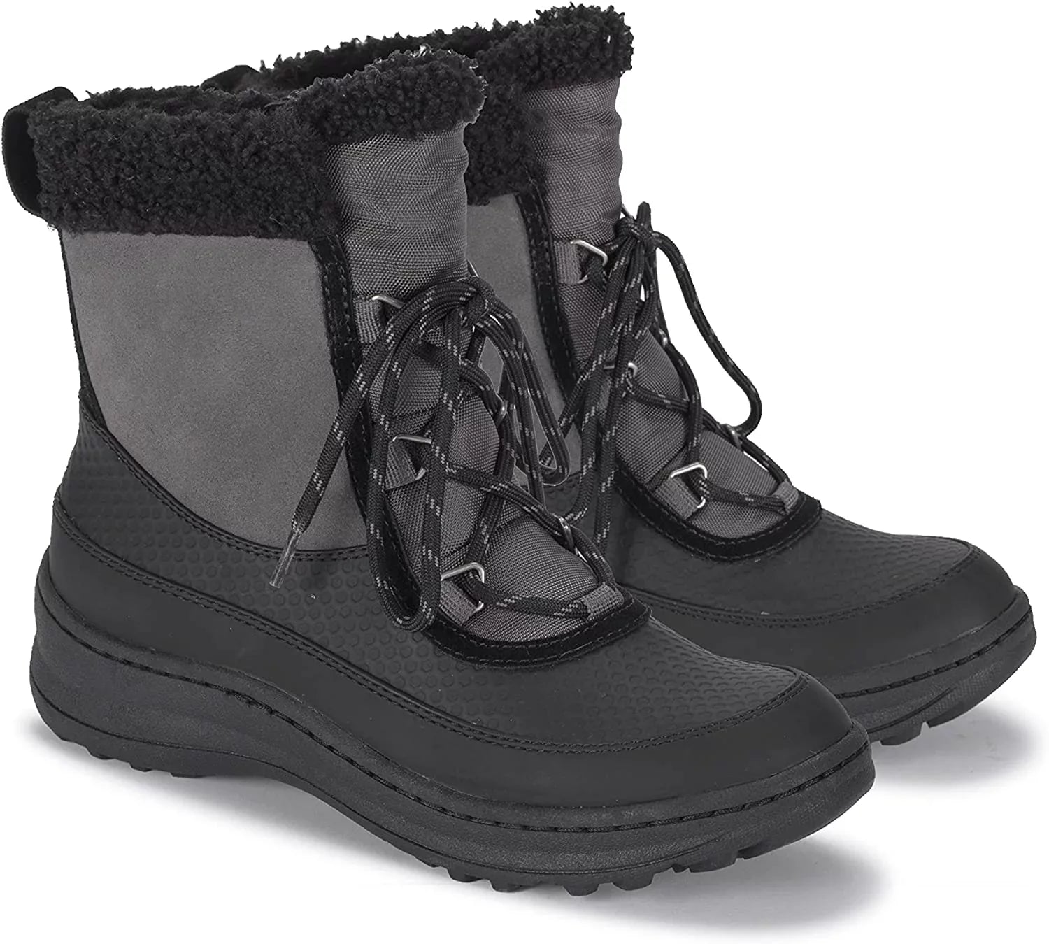 Baretraps ALTA Women's Boots Dark Grey/Black Suede Size 5.5 M (BT28513)