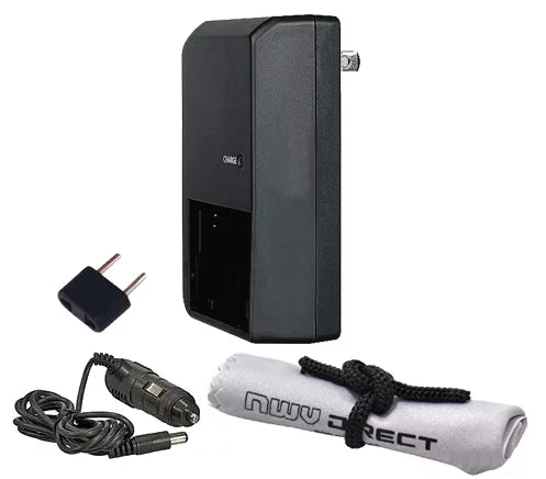 Sony Handycam HDR-CX350V Off Camera 'Intelligent' Rapid Charger + Nwv Direct Microfiber Cleaning Cloth.