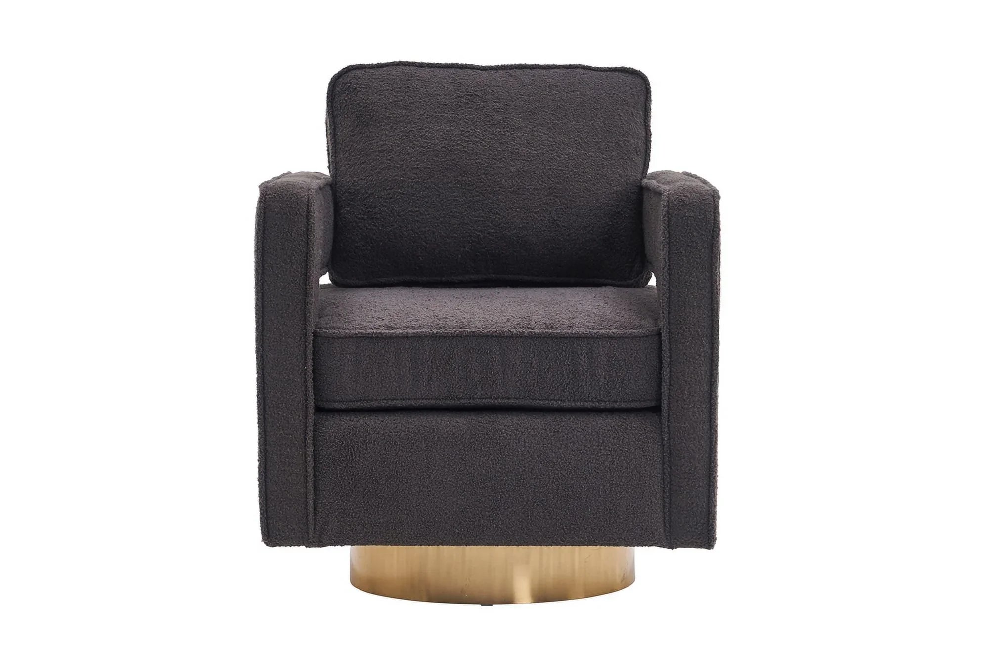 Yone jx je Swivel Barrel Chair Living Room,360 Degree Swivel Club Modern Accent Single Sofa Chair, Small Leisure Arm Chair Nursery, Hotel, Bedroom, Office