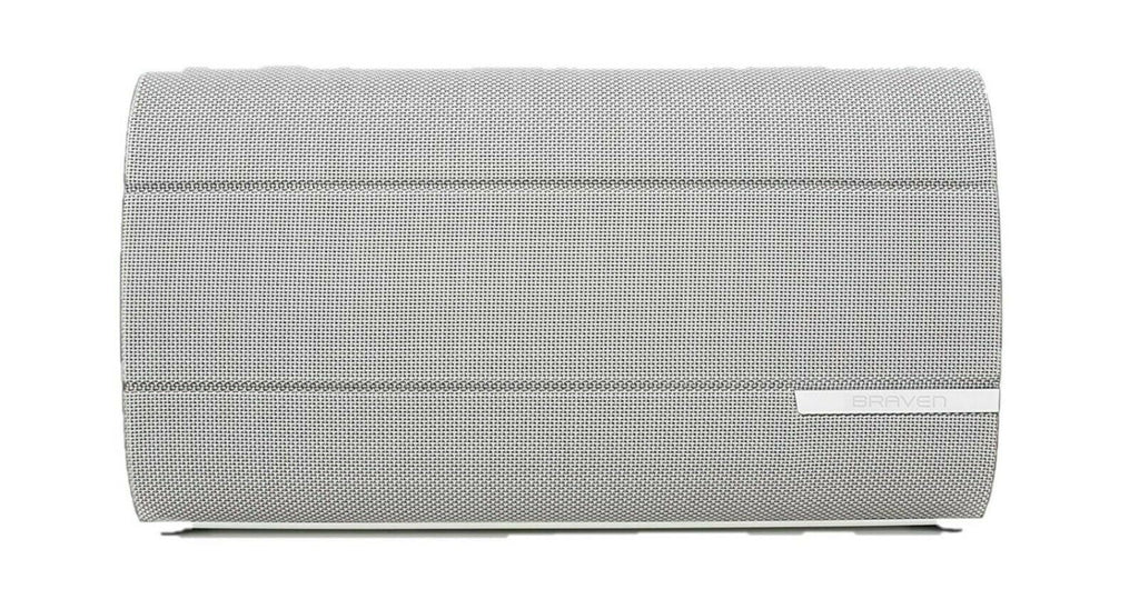 NEW Braven B2300BSD 2300 HD Bluetooth Wireless Stereo Speaker 8800mAh Power Bank WHITE/GRAY
