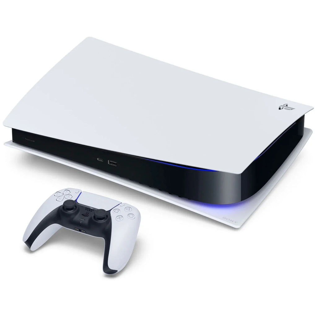 Sony Playstation 5 Disc Version Console with Extra White Controller, Surge FPS Grip Kit With Precision Aiming Rings and Sackboy: A Big Adventure Bundle