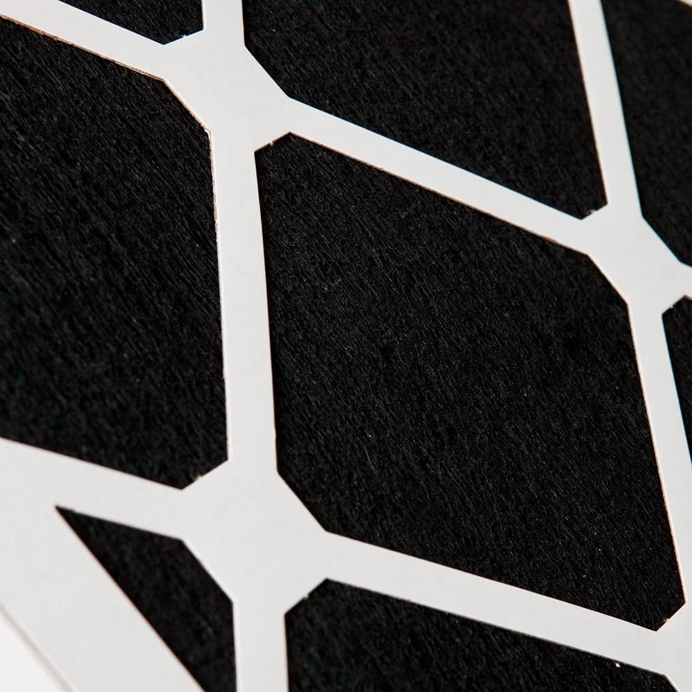 12x20x1 (11_1/2x19_1/2) Pleated Air Filters MERV 7 Plus Carbon 3 Pack