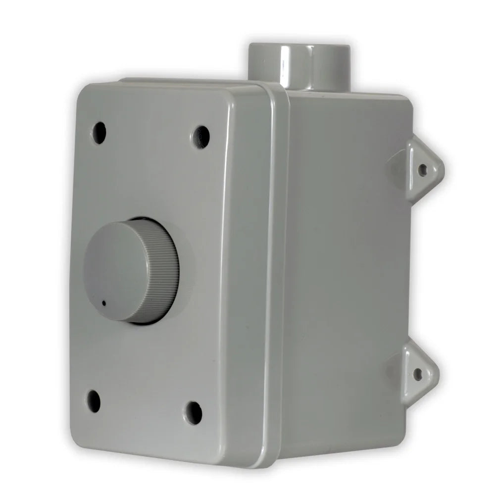 Theater Solutions OVCDG Outdoor Volume Controls Gray proof 3 Piece Set