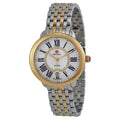 Michele Serein Mid 46 Diamonds Mother of Pearl 2-Tone Women's Watch MWW21B000015