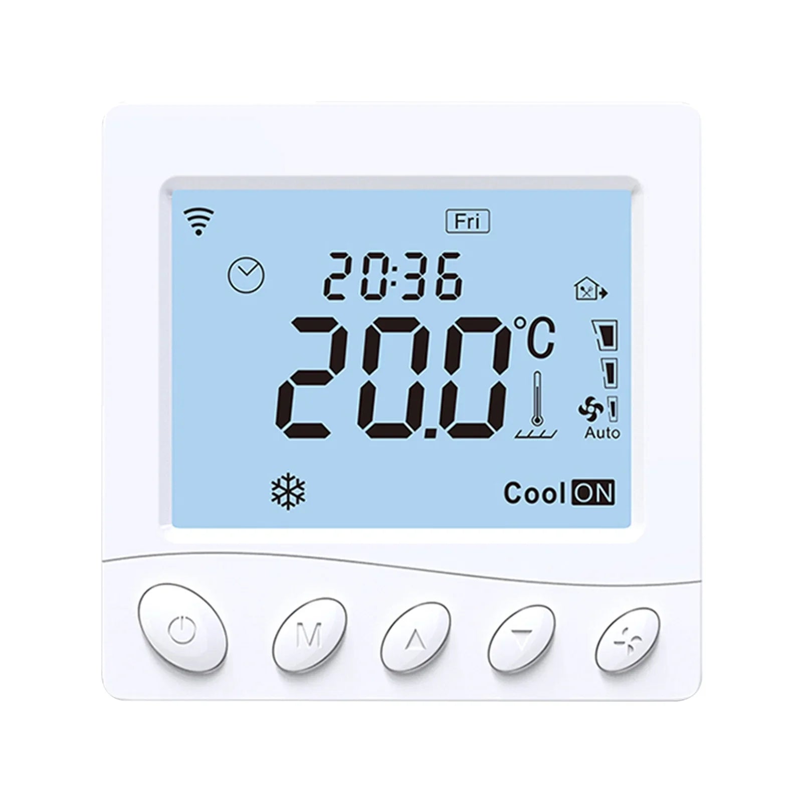 Pristin Thermostat,Voice 3.2Inch LCD Fan Coil WIFI/485 Modbus 3.2Inch LCD Display 2 tat WIFI/485 Floor Modbus tat Application BUZHI Smart Fan dsfen Maiju ADBEN BREWEL 2 Pipe /485 Pipe /485 Modbus
