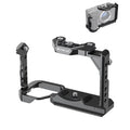 For Sony ILME-FX30 / FX3 PULUZ Metal Camera Cage Stabilizer Rig with NOTA Slider(Black)
