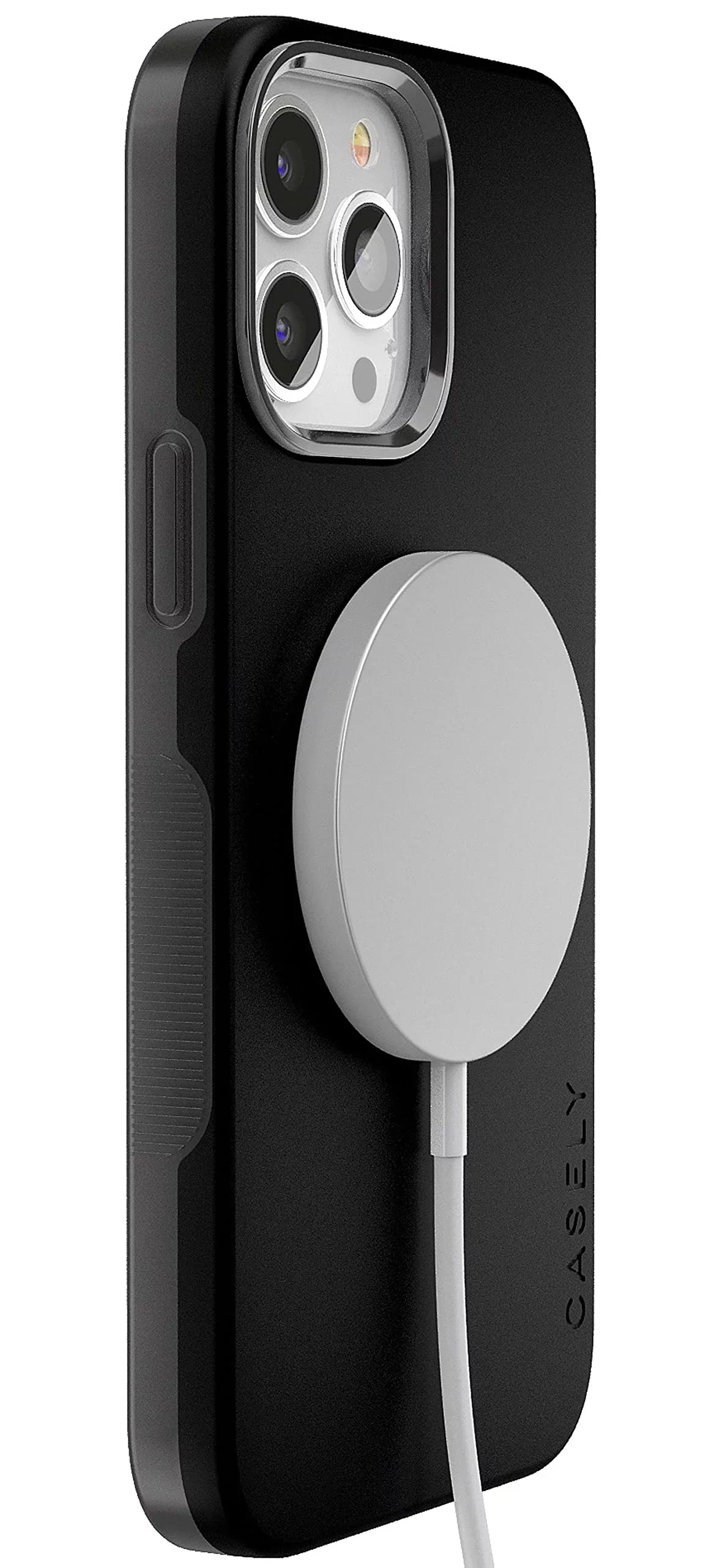 Casely iPhone 13 Pro Max Phone Case | with MagSafe | Black on Black | Only with iPhone 13 Pro Max