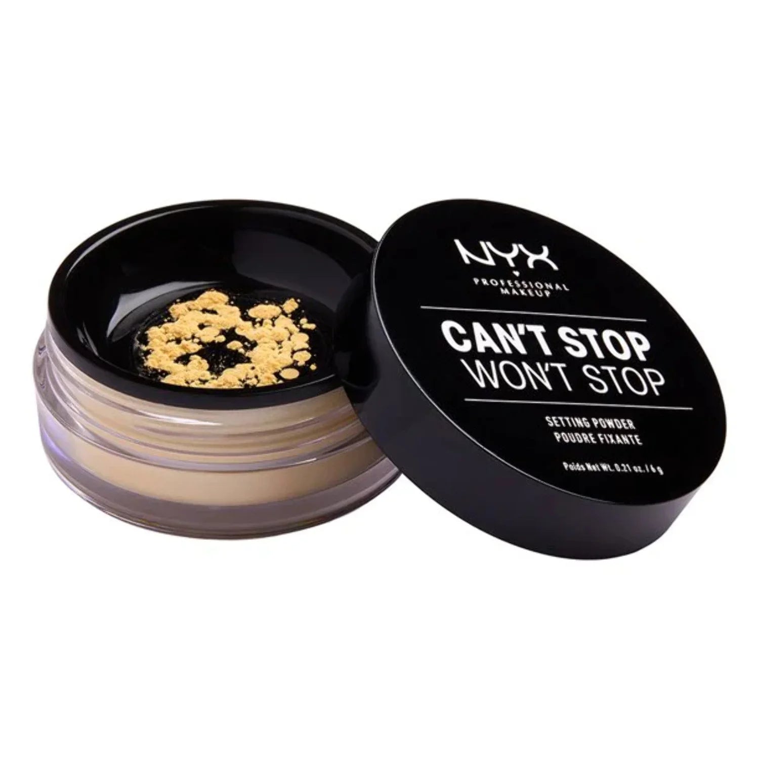NYX Can't Stop Won't Stop Setting Powder - 04 Med-Deep