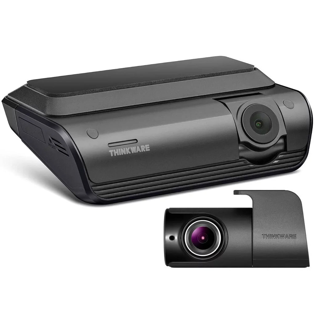 Thinkware Q1000 2K QHD Dual Front and Rear On-Dashboard Camera Video Recorder Dashcam Cars 32GB Built-in WiFi GPS Parking Mode Motion Detection Night Vision Sony Sensor G-Sensor HDR Wide Angle