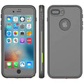 iPhone 8 Plus & 7 Plus Waterproof Case - Underwater Snowproof Dirtproof Shockproof Shield