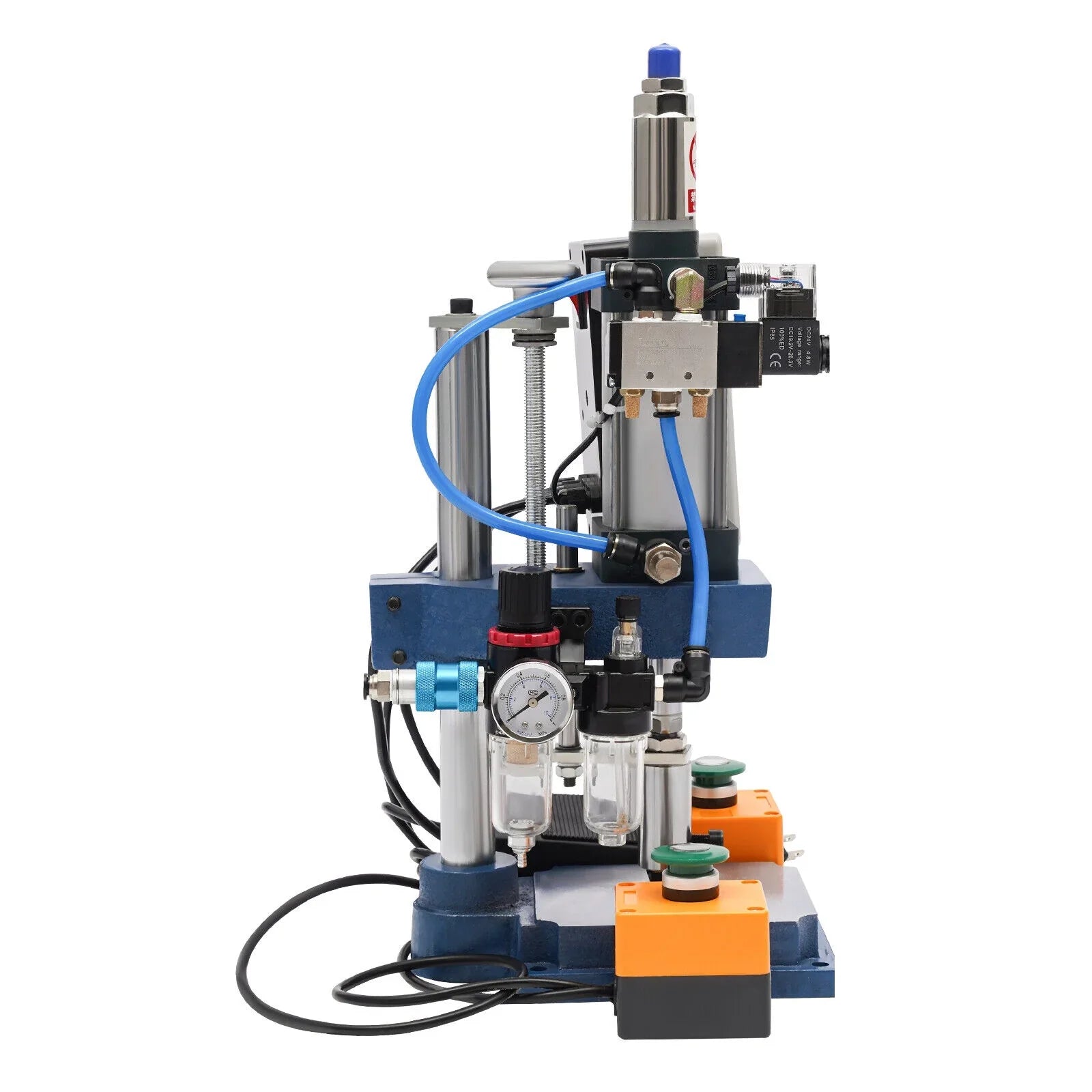 New 440lb Adjustable Pneumatic Punch Machine Press Equipment with Digital Controller, 4V210-8