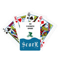 Like Sports Fitness Balanced Cross-country Score Poker Playing Card Index Game