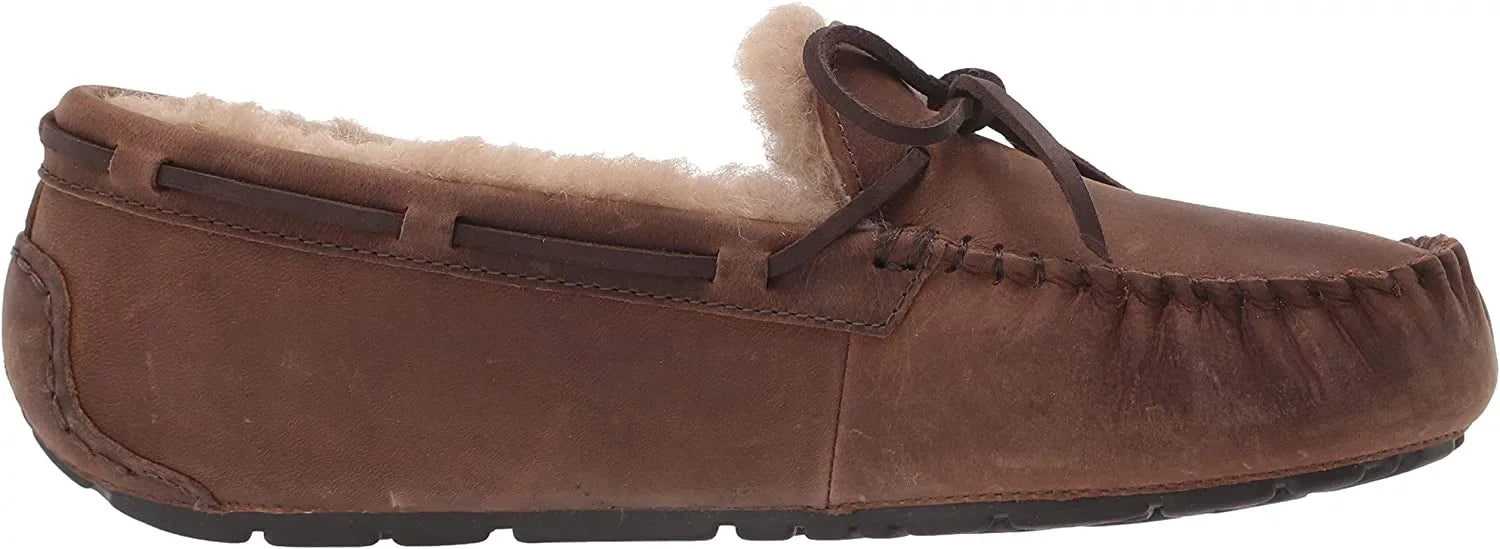 UGG Mens Olsen Slipper 9 Tan Leather