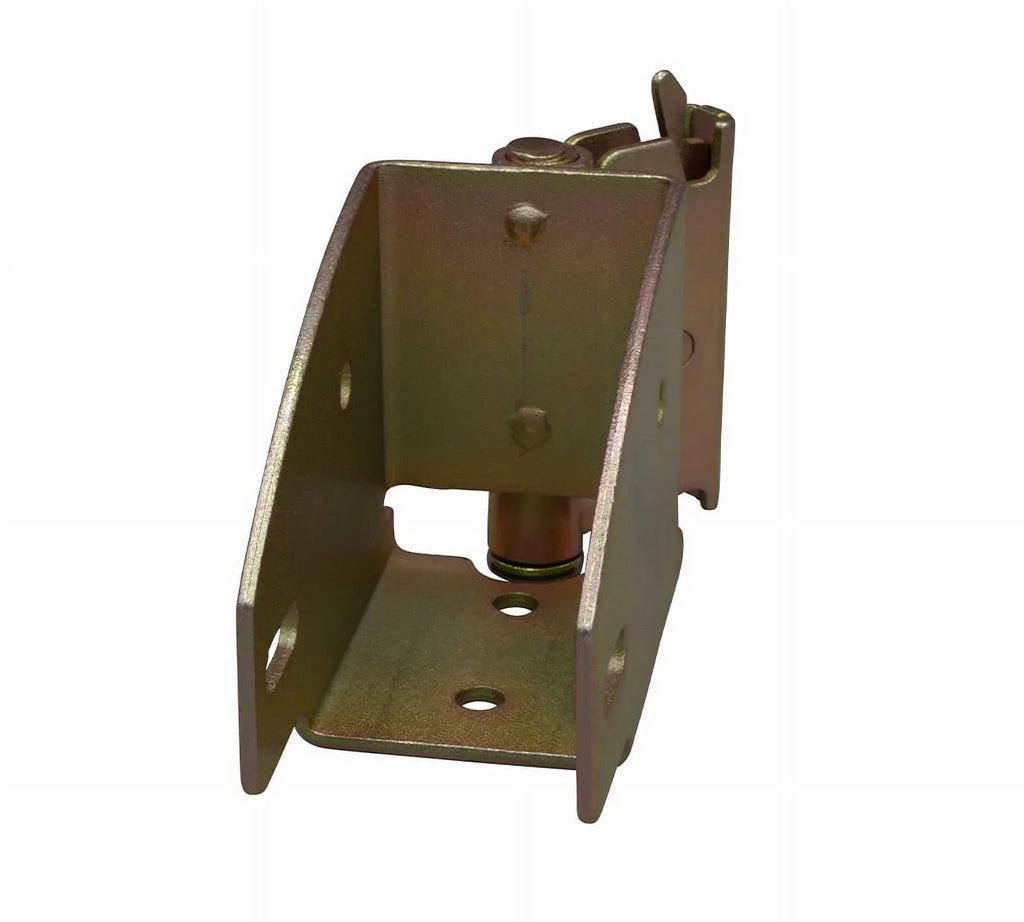 (4 Pack) E-Track Wood Beam Socket Shelf Brackets w/ Rotating Hinge - E Track Bracket 2x4 & 2x6 Wood Beams Fitting in Truck, Enclosed Trailer, Cargo, Van - E-Track Accessories & Rail System