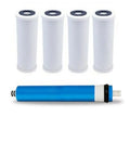 5 Filters For GE FX12P FX12M Membrane and Pre & Post Filter Set