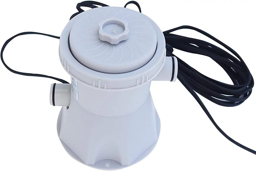 INTSUPERMAI Electric Swimming Pool Filter Pump Water Cleaning Tool Above Ground Pools