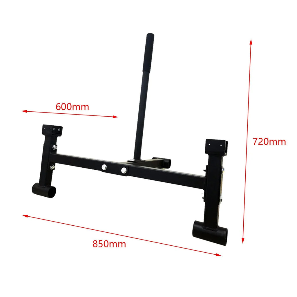 Tnarru Deadlift Barbell Stand Compact Gym Equipment Workout Sport Weight Plates