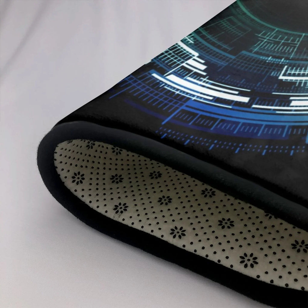 Future Electricity Rugs Doormat, Non-Slip Absorbent Door Mat Front Back Doormat Entryway Rugs, 36"x24"