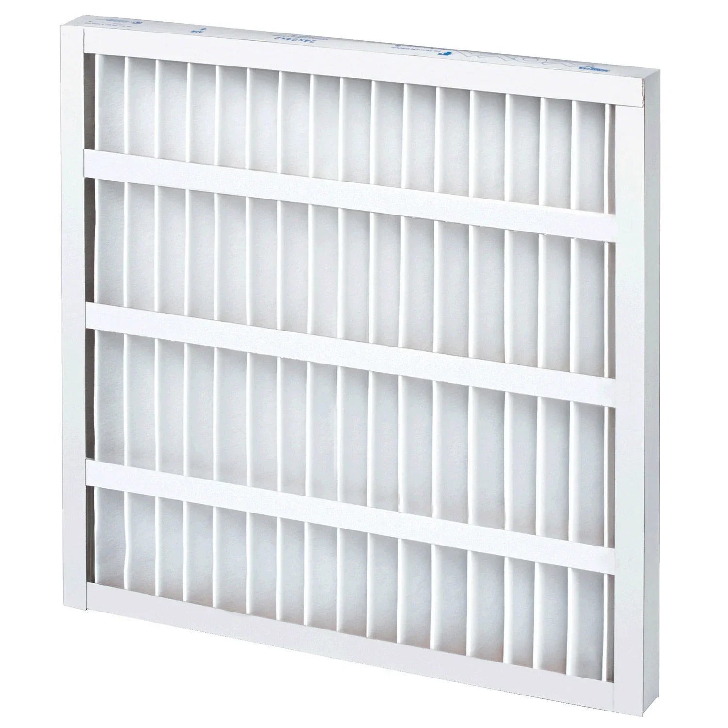 Standard Capacity Air Filter, 16"W x 20"H x 2"D, Pleated, MERV 8, Lot of 12