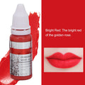 120ml Makeup Tattoo Ink Semi Permanent Lip Microblading Pigment Color 8pcs