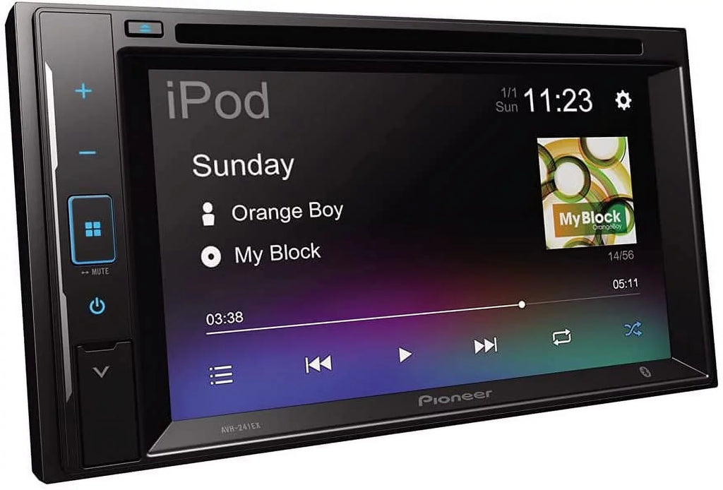 Restored Premium Pioneer 6.2-Inch Resistive Touchscreen DVD Receiver (Refurbished)