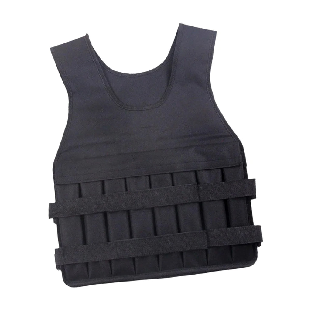 AMLESO Loading Vest Exercise Jacket Boxing Running Gym Fitness 8 Pockets Exercise Slim Design Strength Training Body Weight Vest