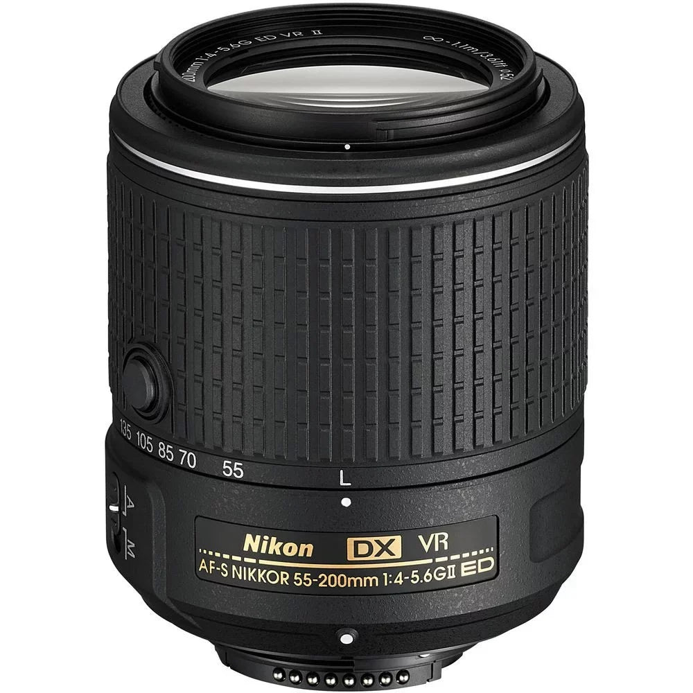Nikon D5300/D5600 DSLR Camera with 18-55mm Lens & 55-200mm VR II || Supreme Bundle
