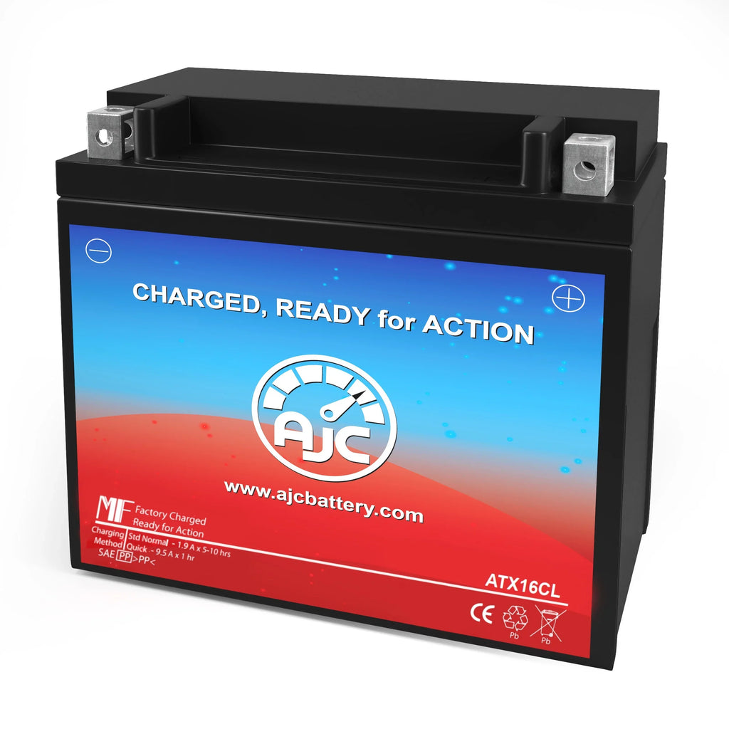 AJC Battery with Polaris Virage I 800 800CC Personal Watercraft Replacement Battery (2002-2004)