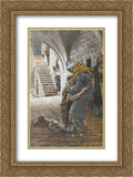 James Tissot 2x Matted 18x24 Gold Ornate Framed Art Print 'The Return of the Prodigal Son, illustration 'The Life of Christ''