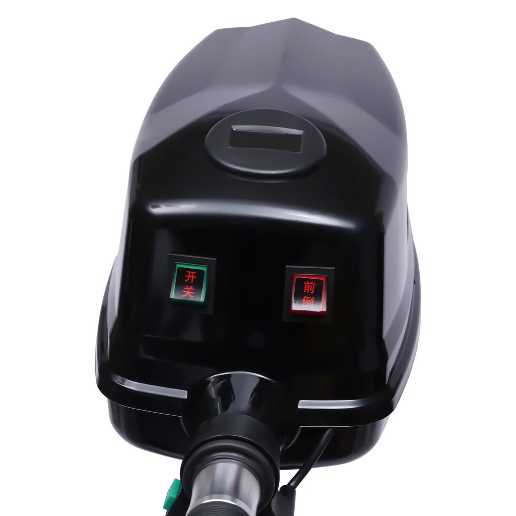 Miumaeov 10HP Electric Outboard Engine 60V 2200W Brushless Trolling Motor Jet Pump Propeller Fishing Vessel Engine Small Water Vehicles Inflatable Watercraft Canoes Aluminum Fishing Ship