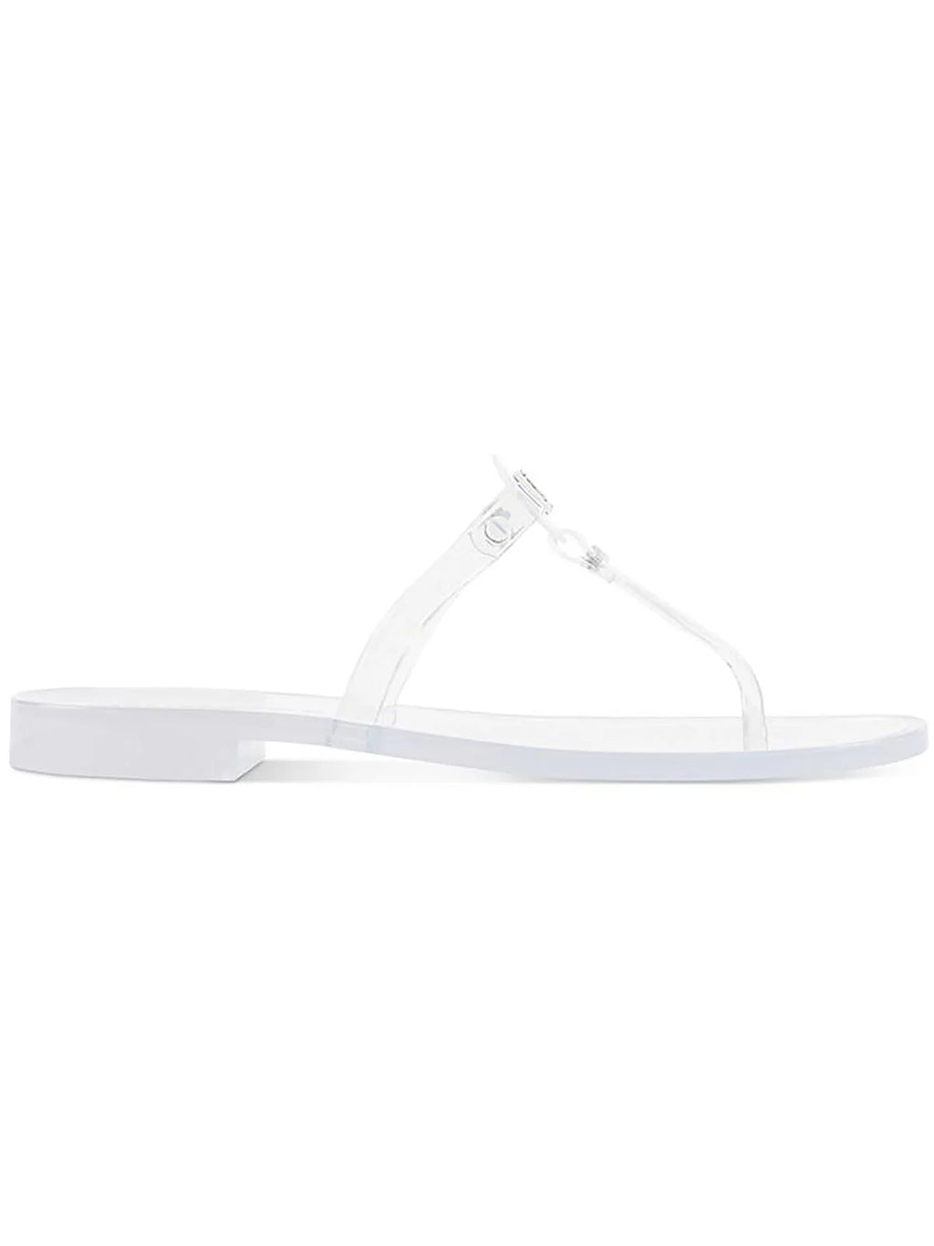 Karl Lagerfeld Paris Womens Wylda Embellished Flip-Flop Thong Sandals