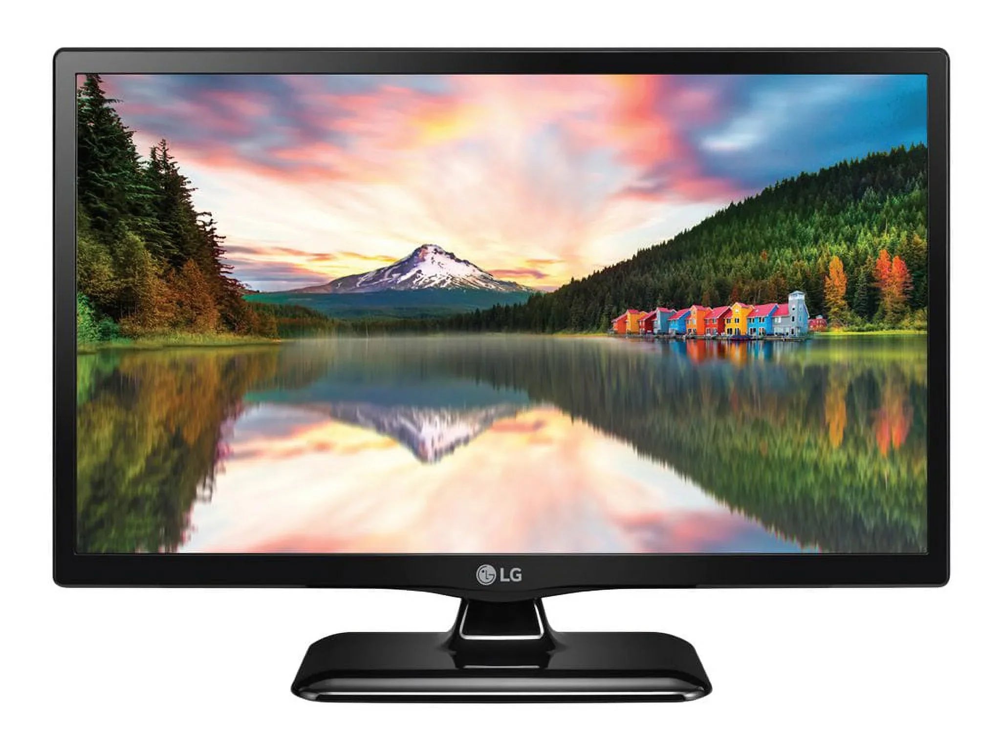 LG 24LF454B-PU - 24" Diagonal Class (23.6" viewable) LED-backlit LCD TV - 720p 1366 x 768