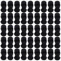Toptie 45 Pack Black Balaclava Ourdoor UV Sun Protection Hood Mesh Cooling Adjustable Balaclava Men Women-45 Pcs Black