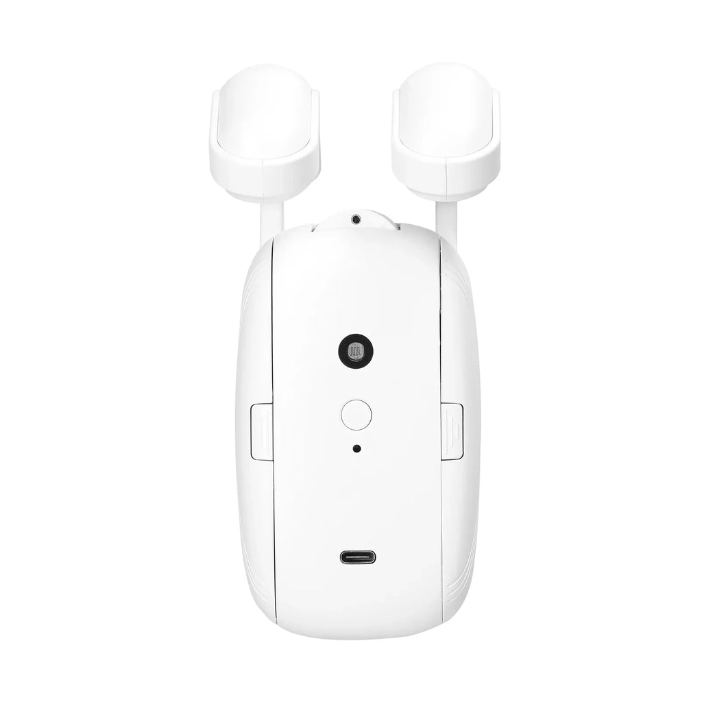 Htovila WiFi Intelligent Curtain Motor Electric Curtain Robot Automatic Opener No Wiring with Gateways Support APP Remote Control Timer Setup & Sensing with Home Roman Rod