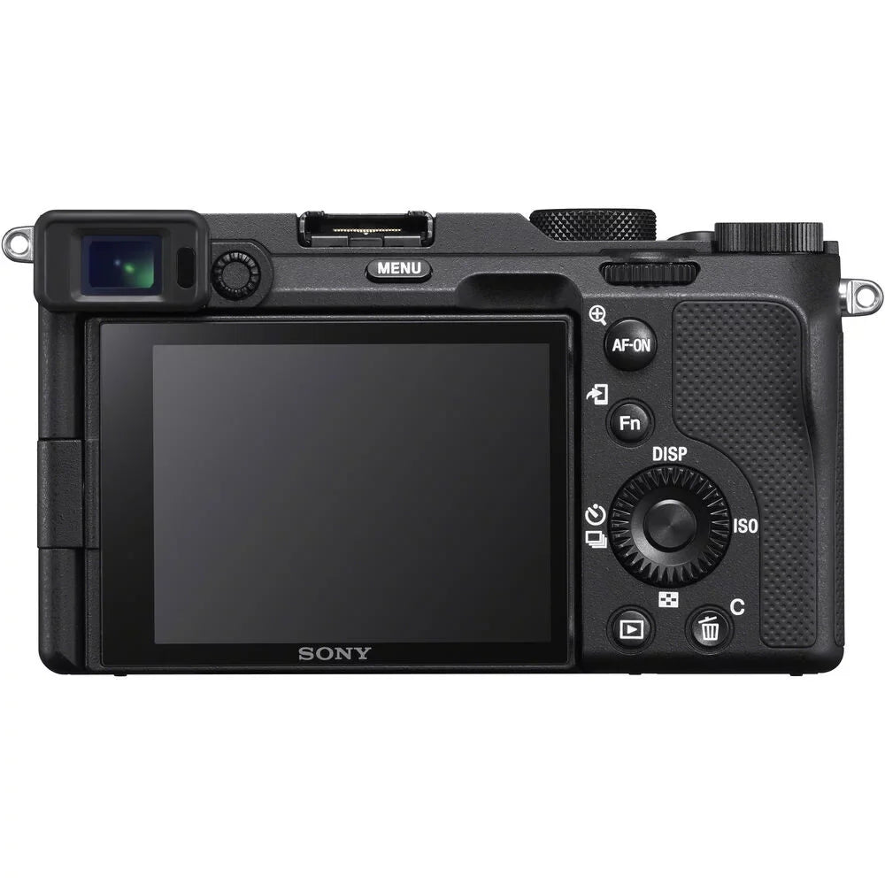 Sony a7C Camera (Black) Camera +24mm f/2.8 G Lens +3 PC Filter +64GB