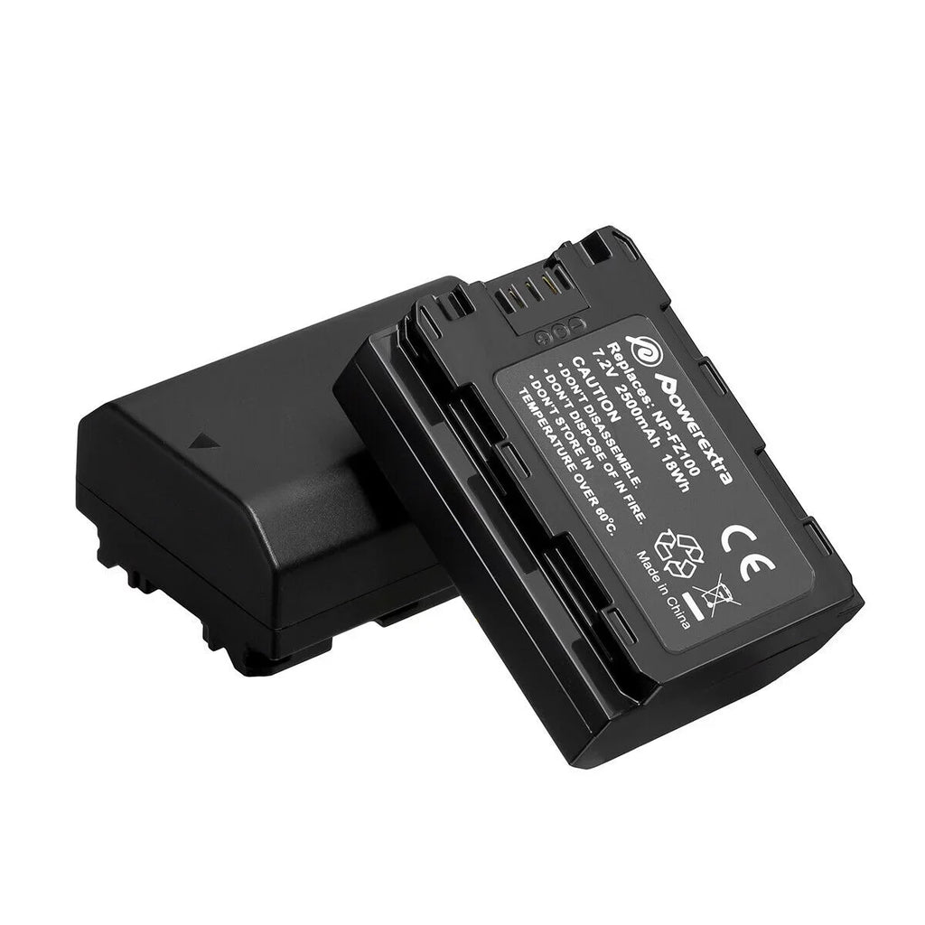 2500mAh Battery Sony NP-FZ100 Sony Alpha A9 A7 III A7R III DSLR Camera