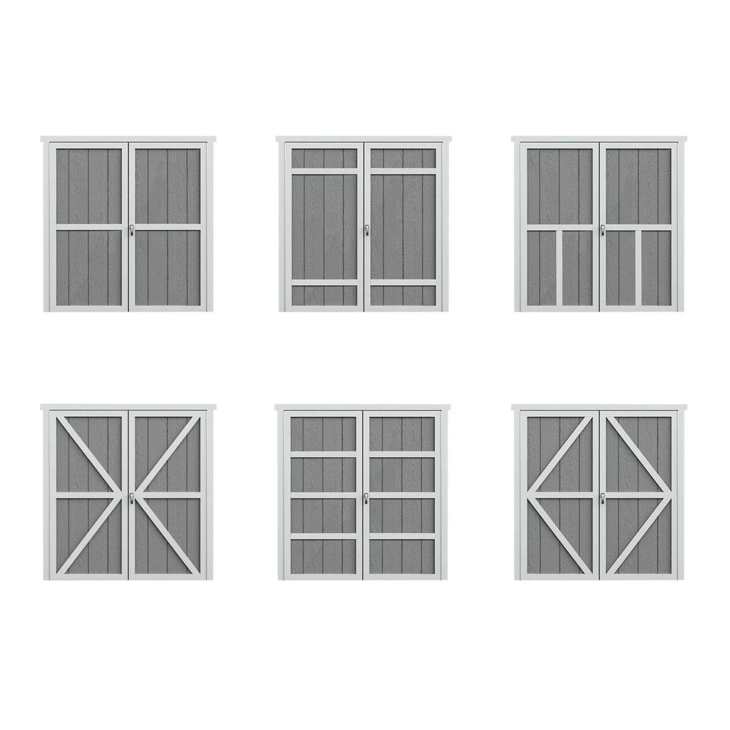 Handy Home Products Astoria 12 ft. x 24 ft. Wood Storage Shed