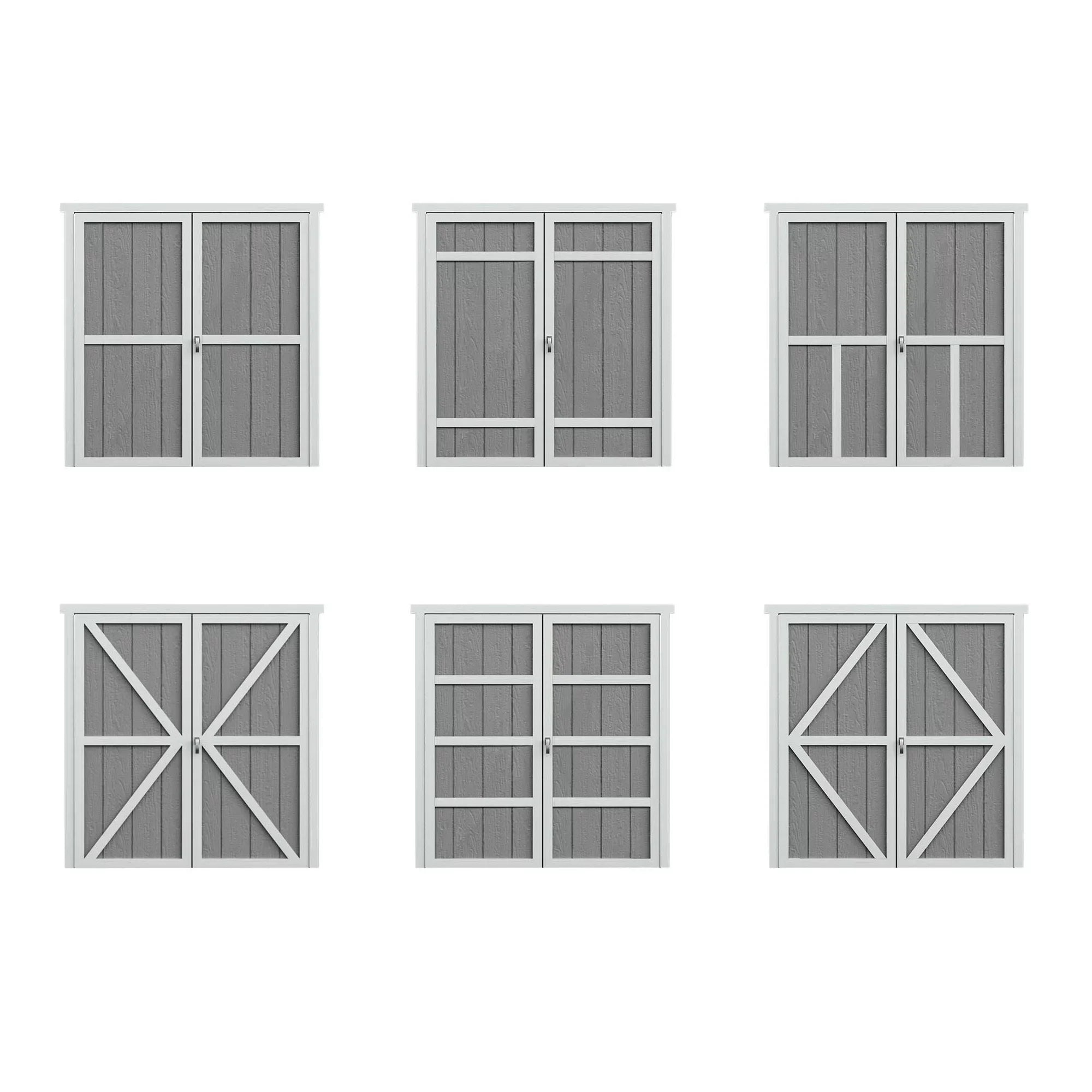 Handy Home Products Astoria 12 ft. x 24 ft. Wood Storage Shed