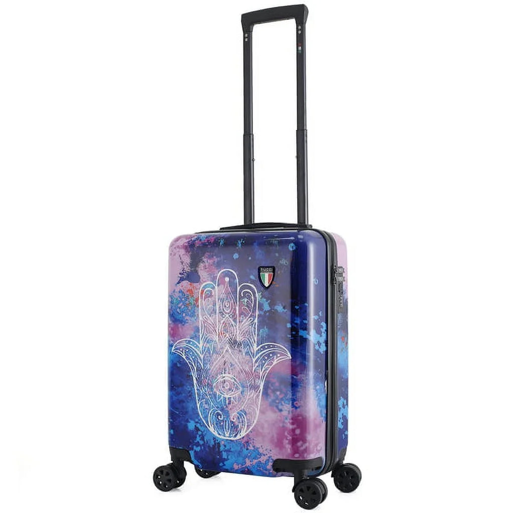 TUCCI Disegno - Emotion Art Exotic Hamsa 3-Piece Hardside Luggage Set