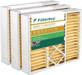 Filterbuy 20x20x5 MERV 11 Pleated HVAC AC Furnace Air Filters Honeywell FC100A1011 and Lennox X0585 (3-Pack)