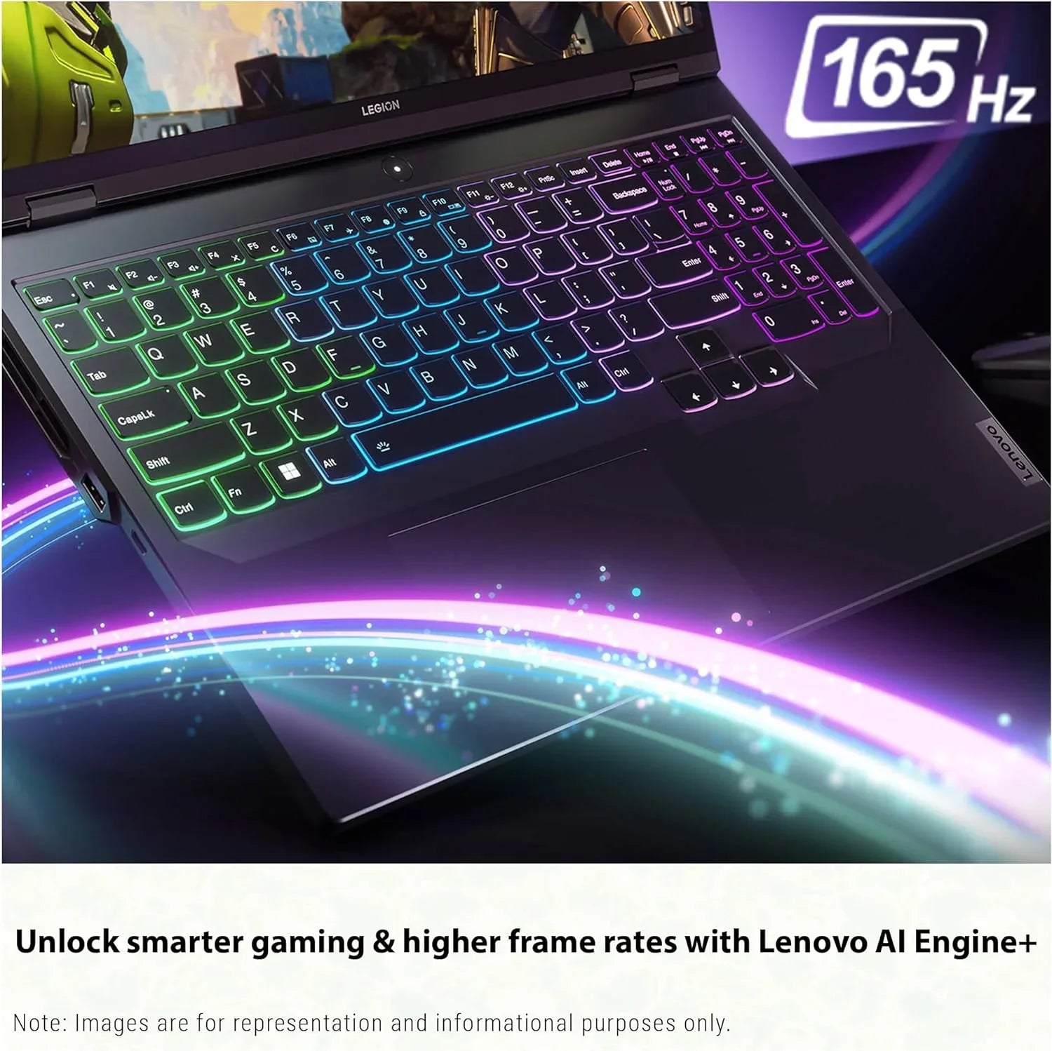Lenovo Legion Pro 5i Gaming Laptop, 13th Gen Intel Core i7-13700HX, 64 GB DDR5 Ram, 2 TB PCIe SSD, 16" WQXGA(2560x1600), Nvidia Gece RTX 4060, Windows 11 Home